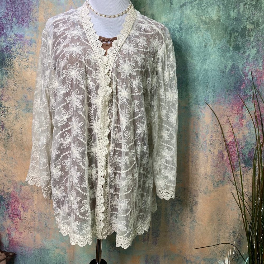 Sweet Romantic Lace Cardigan